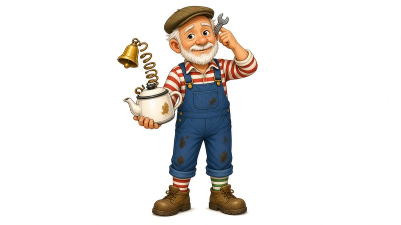 Pops (Keith) — PostmarkClub character illustration